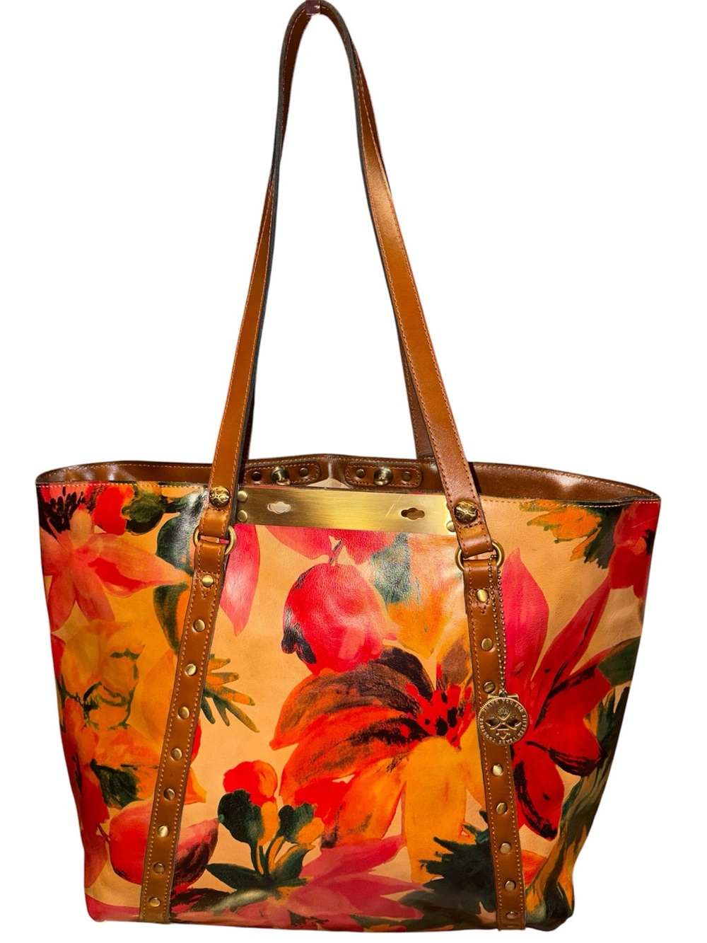 Patricia Nash  Floral Tote Bag in Multi-Color Like New